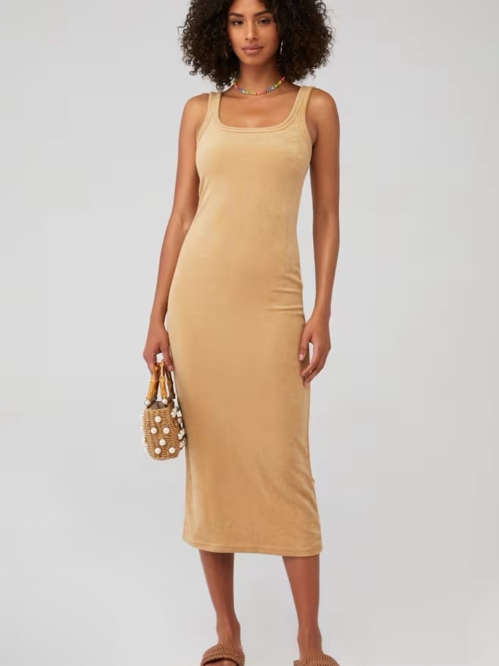 ARAMINTA JAMES Terry Vacay Midi Dress NWT Small